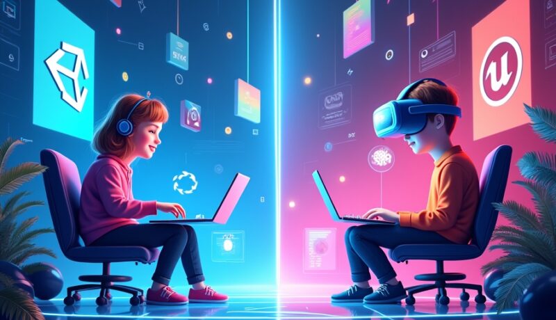 Unity vs. Unreal Engine for AR/VR: Which One Should You Start With? Unity vs. Unreal Engine for AR/VR